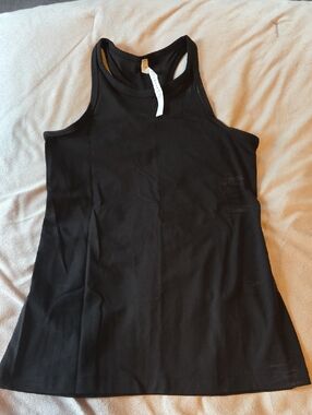 Lululemon Athletica Align Hip Length Black Racerback Tank - Size 10